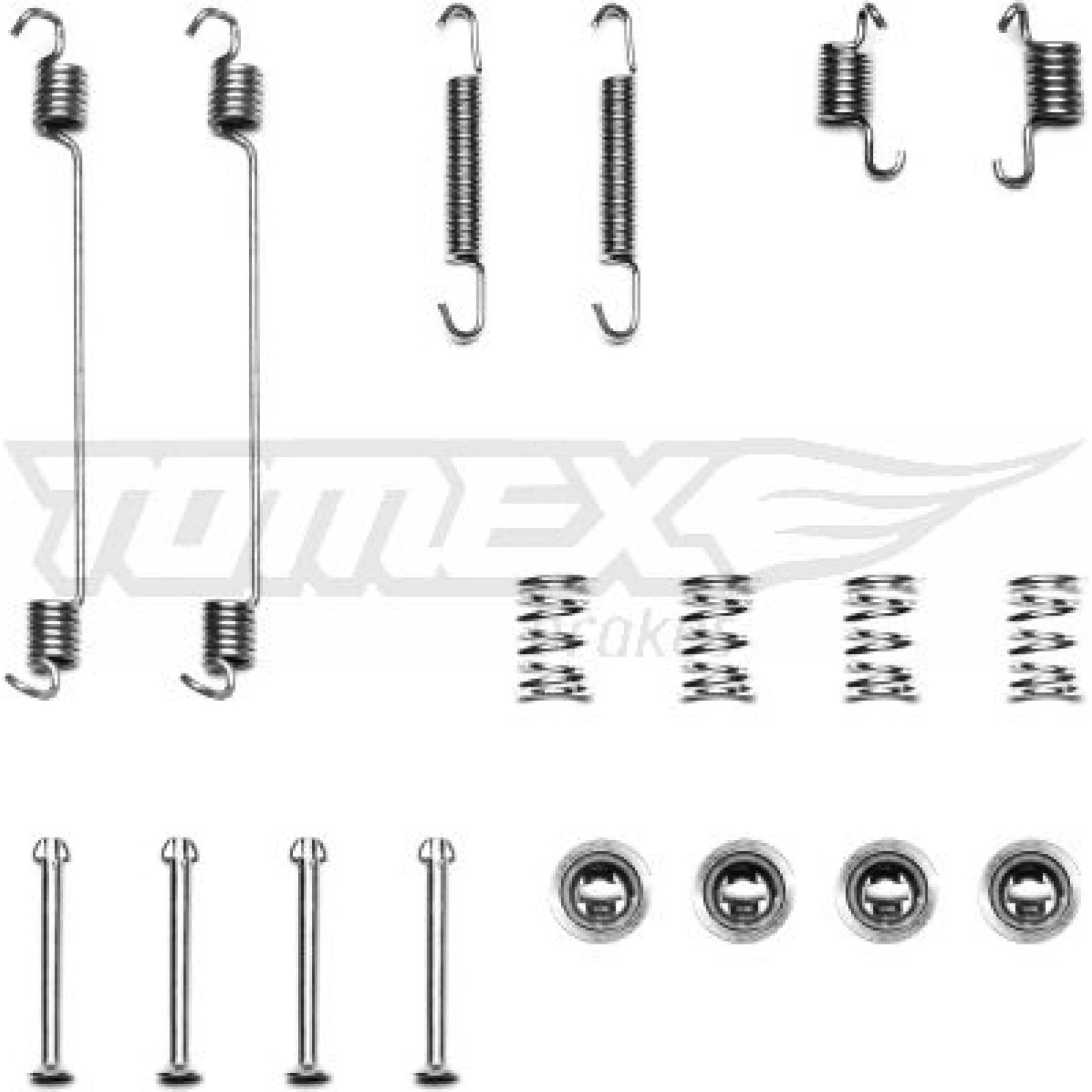 TOMEX brakes Zubehörsatz, Bremsbacken TX 40-23