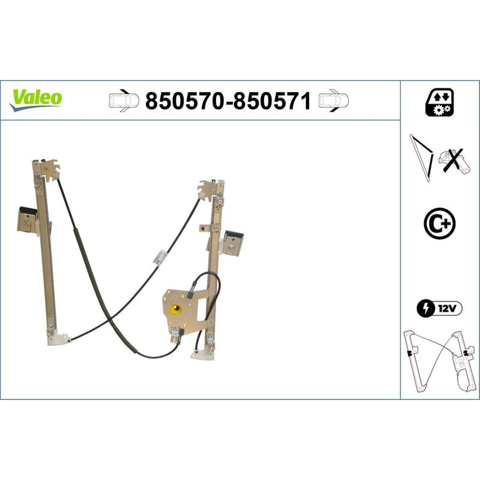 VALEO Fensterheber 850570