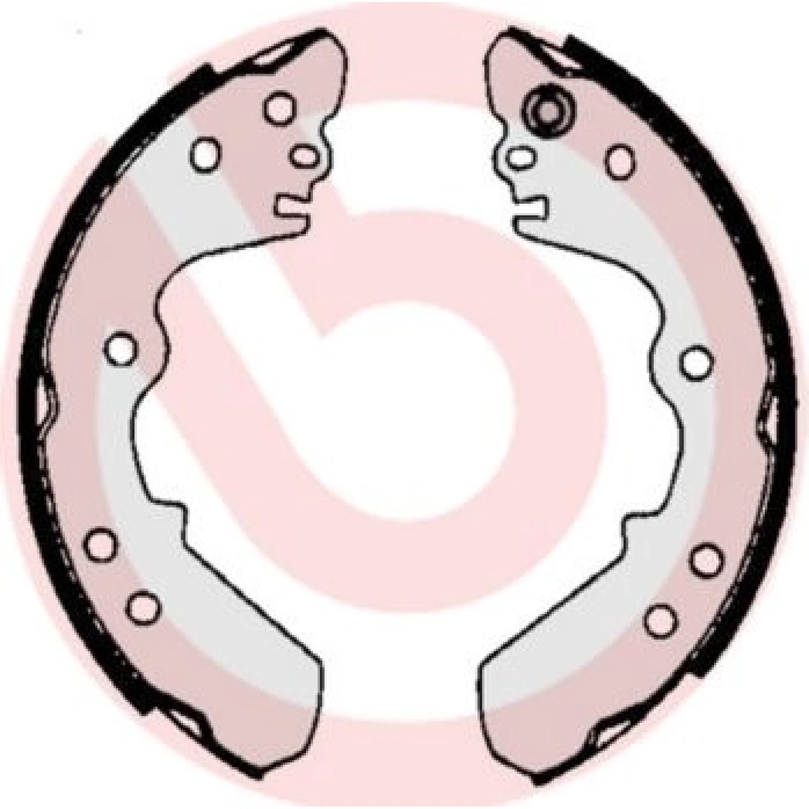 Bremsbackensatz HA S 59 512