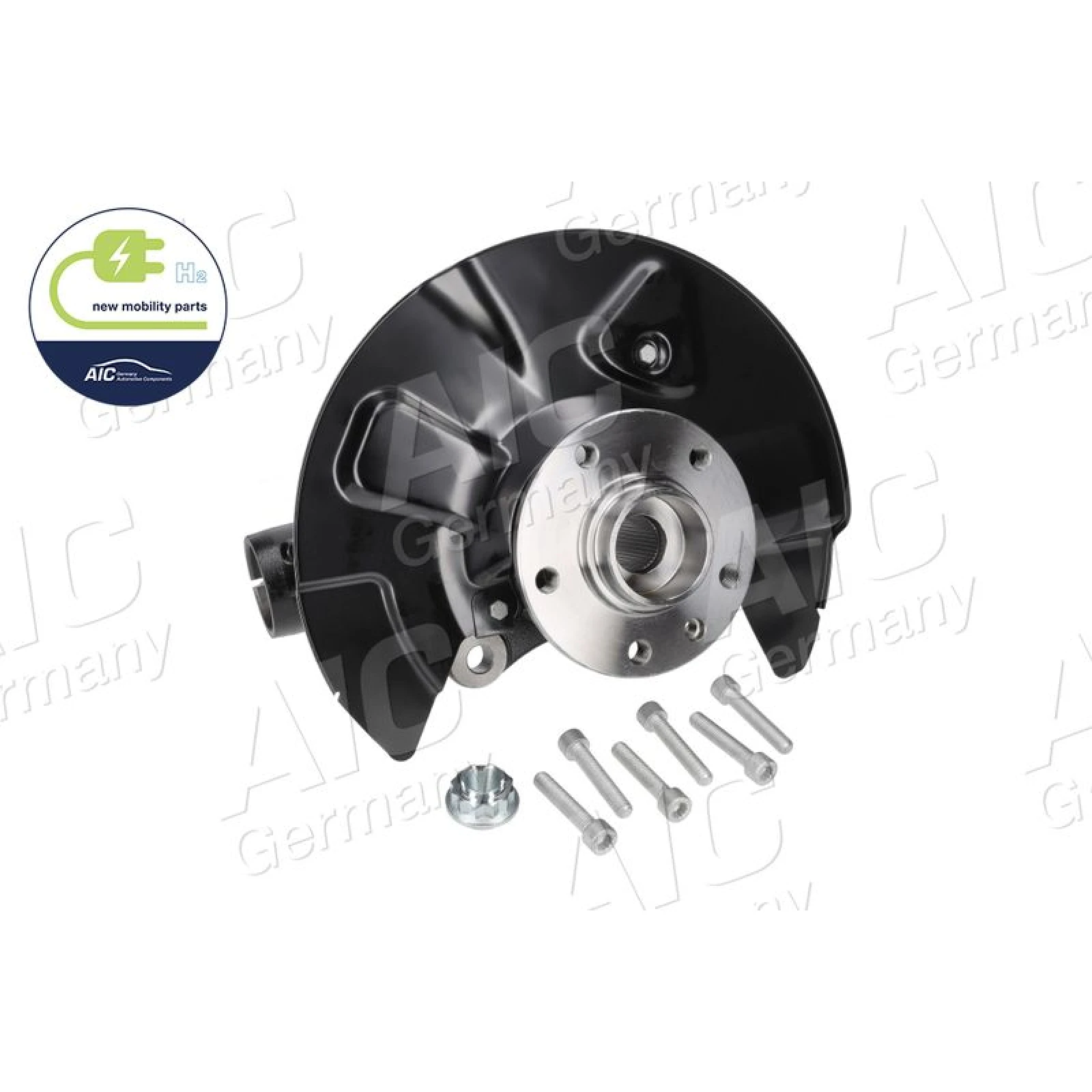 Achsschenkel, komplett VA li 75776Set