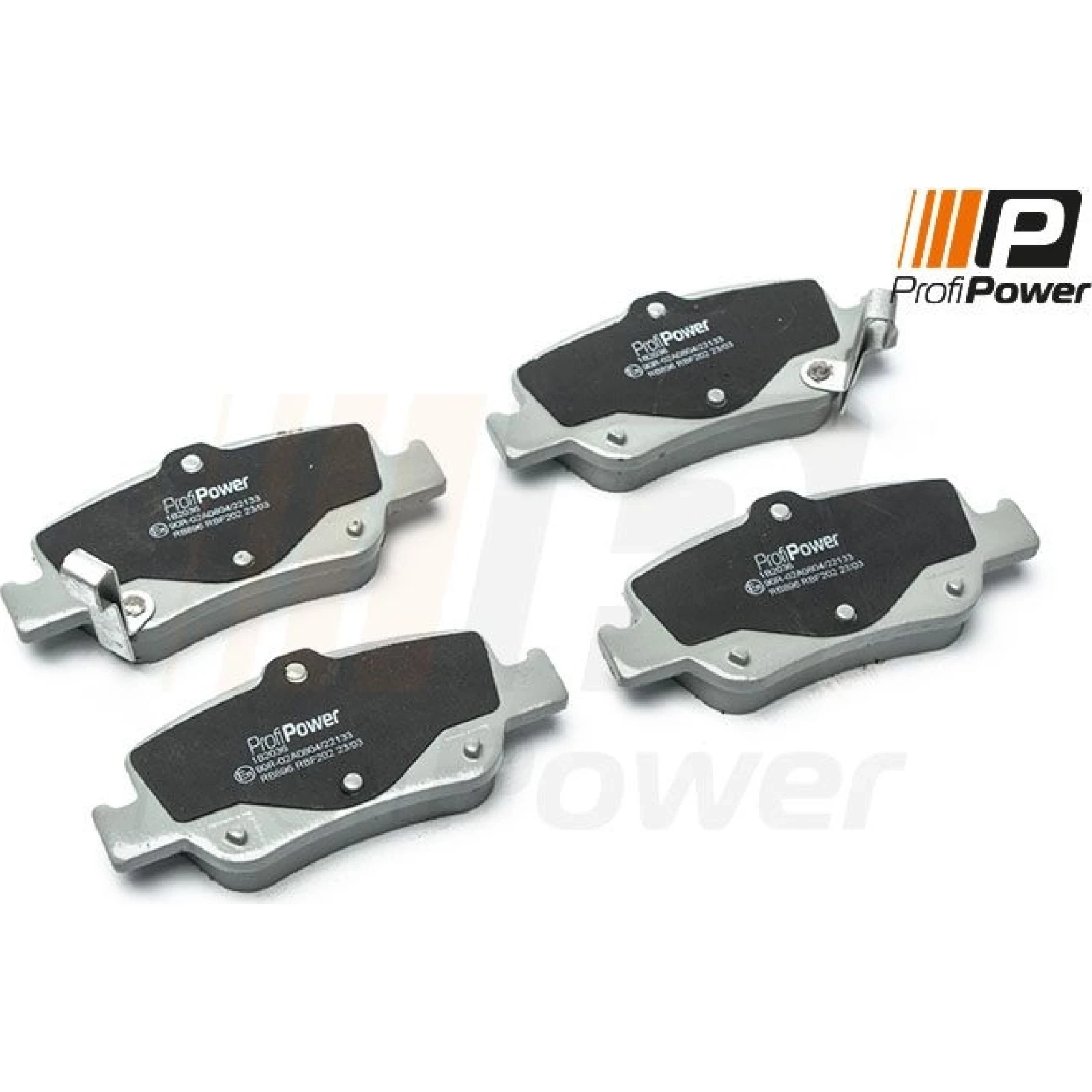 PROFIPOWER Bremsbelagsatz, Scheibenbremse 1B2036