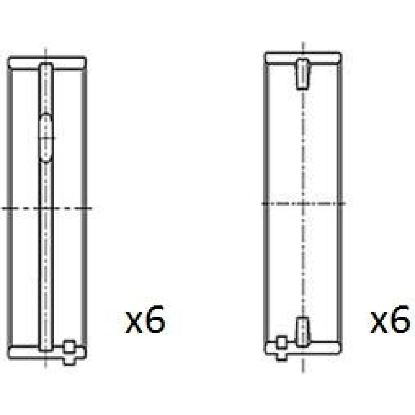 FAI AutoParts Kurbelwellenlager BM1062-050