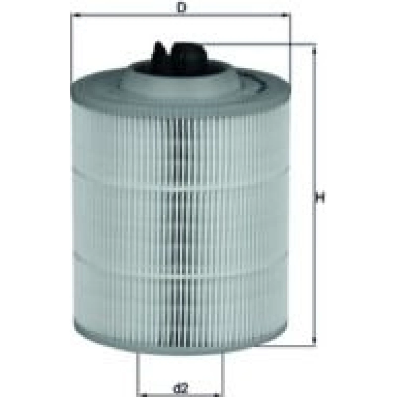 MAHLE Luftfilter LX 2685