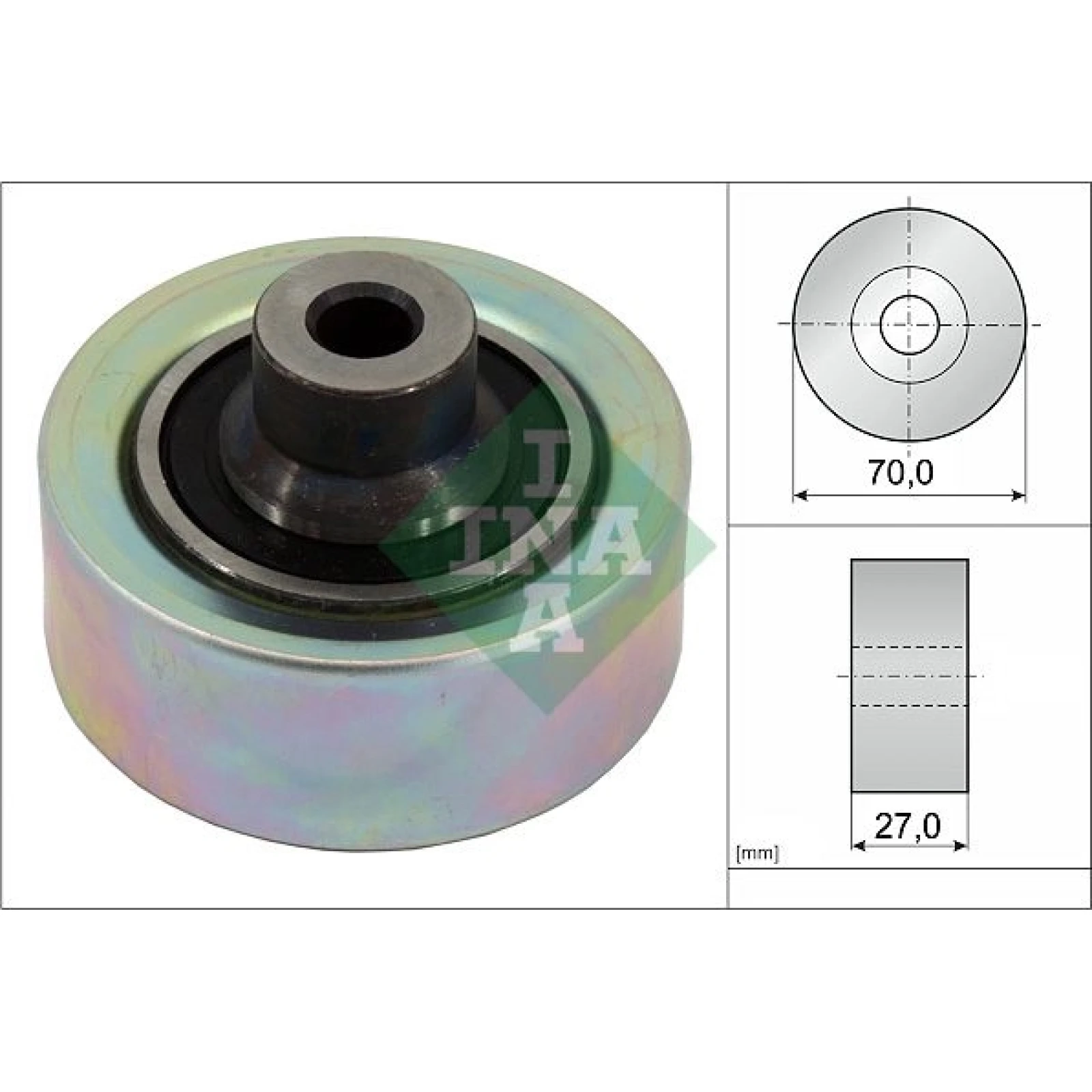 Umlenk-/Führungsrolle, Keilrippenriemen 532 0474 10