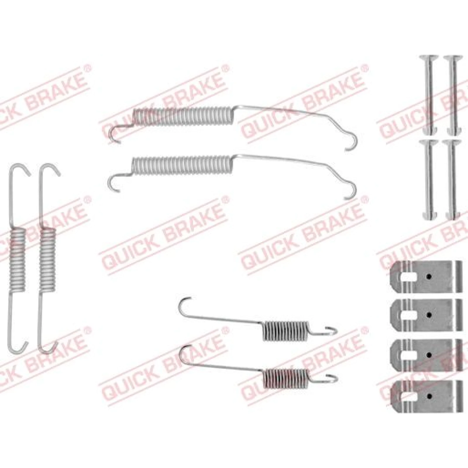 Montagesatz für Bremsbacken 105-0015
