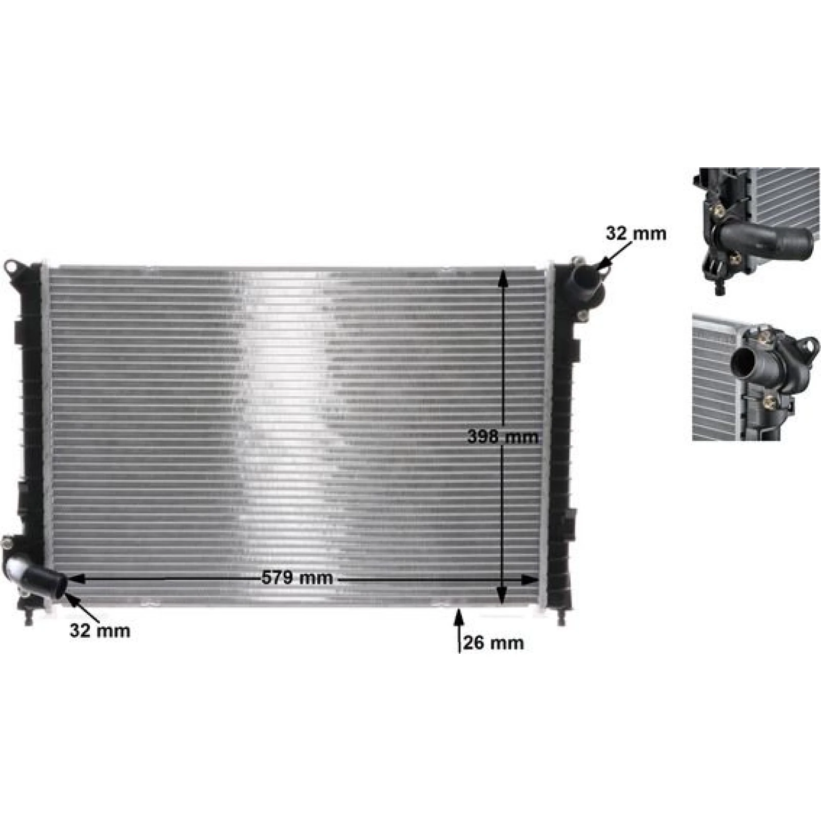 Kühler, Motorkühlung CR 985 000S