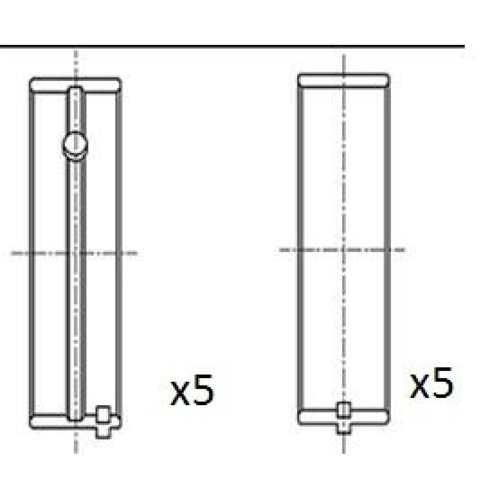 FAI AutoParts Kurbelwellenlager BM1069-STD