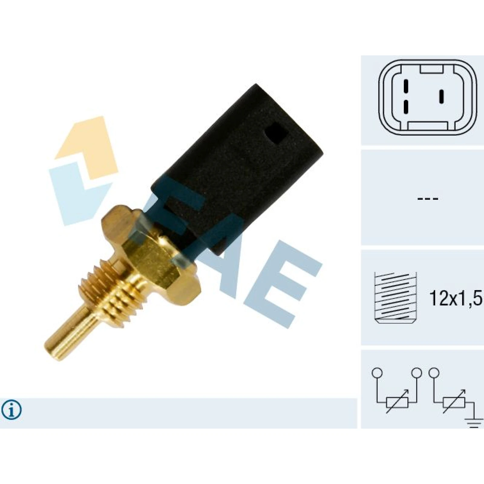 FAE Sensor, Kühlmitteltemperatur 33721