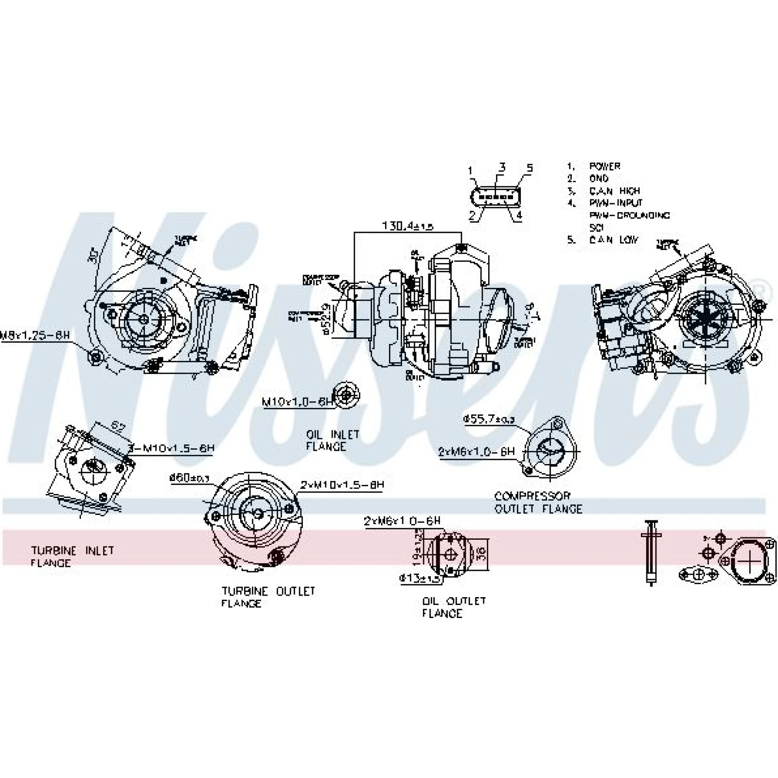 Turbolader NIS93502