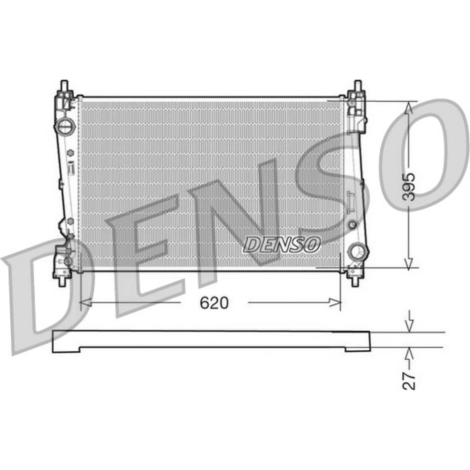 DENSO Motorkühler DRM09112