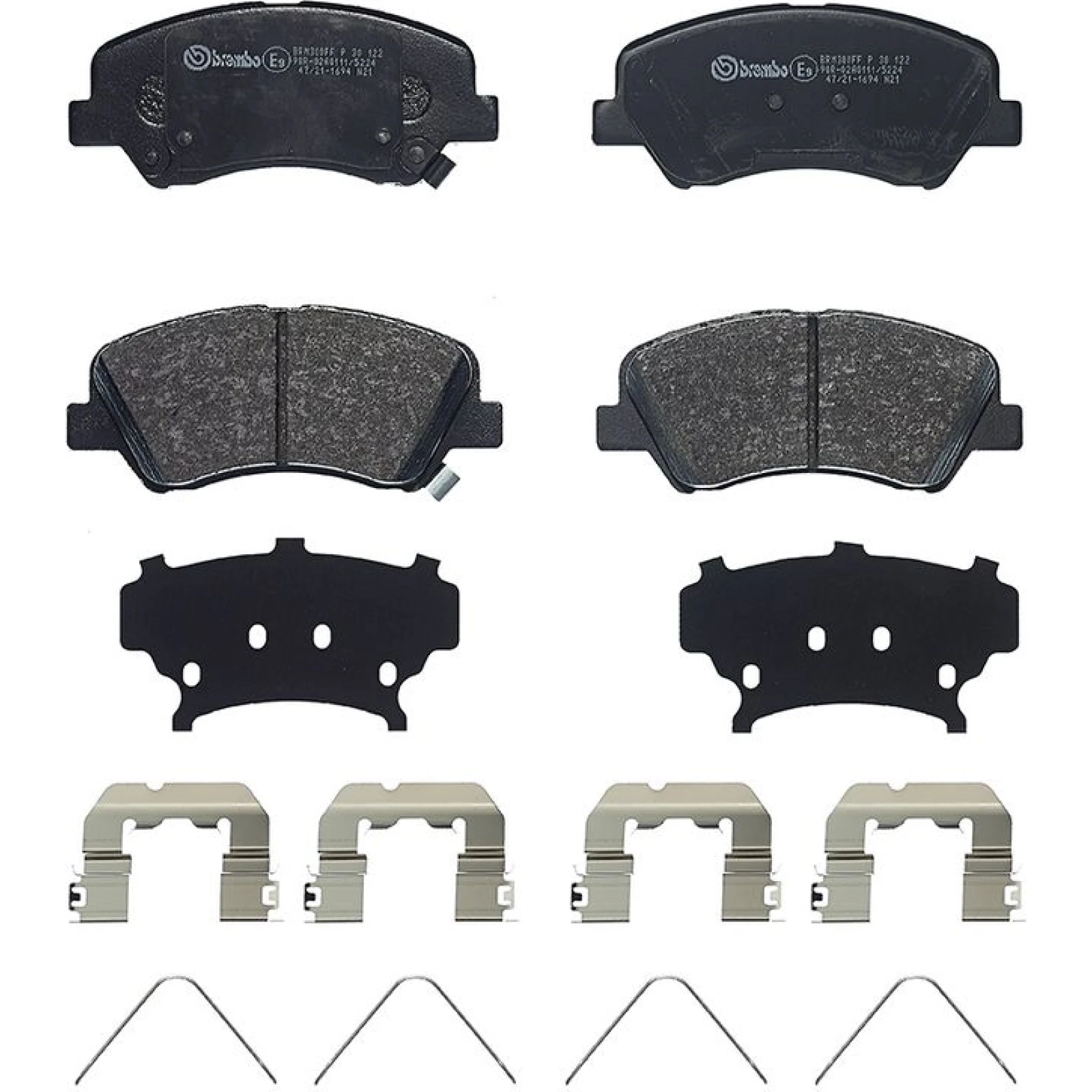 BREMBO Bremsklötze VA P 30 122