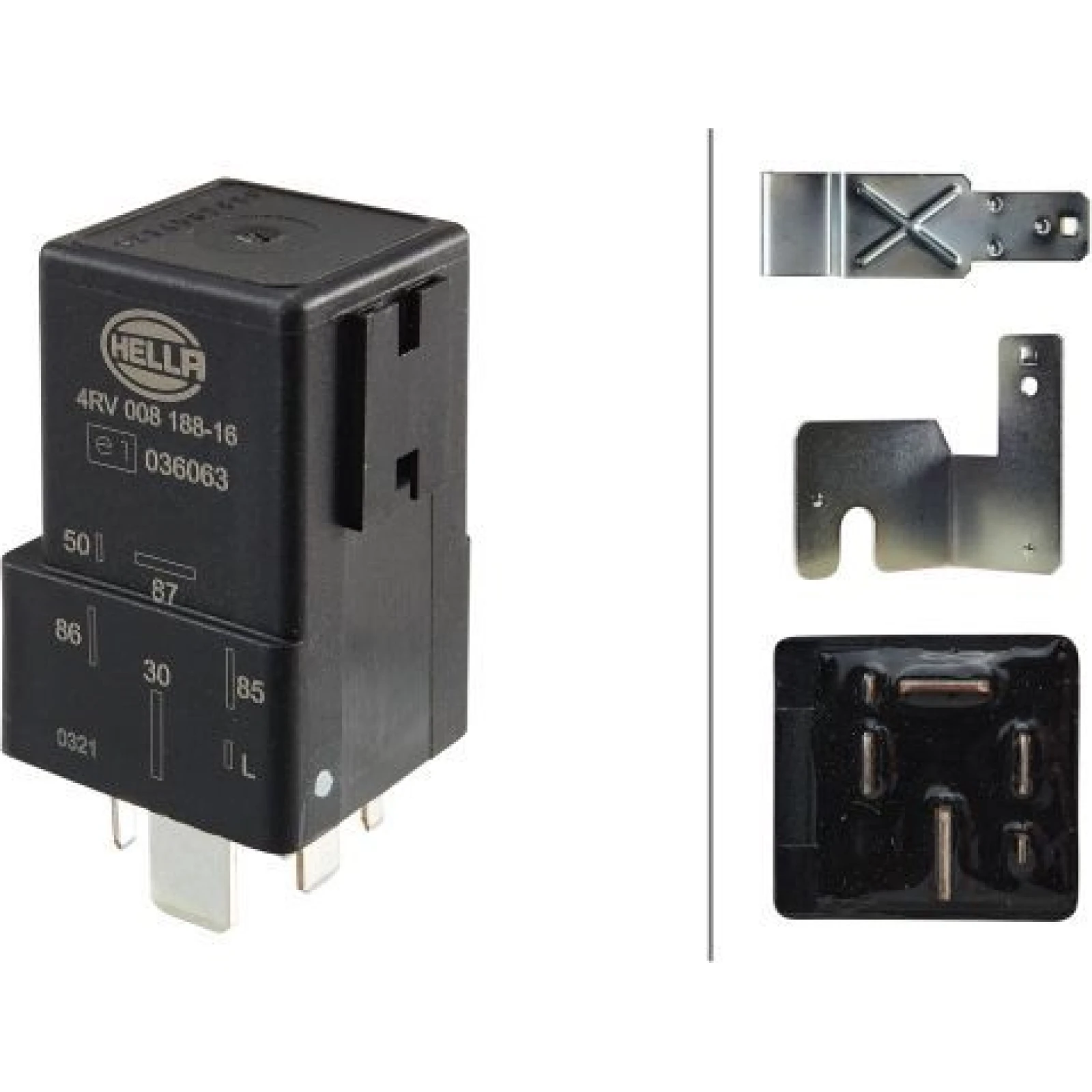HELLA Steuergerät, Glühzeit 4RV 008 188-161