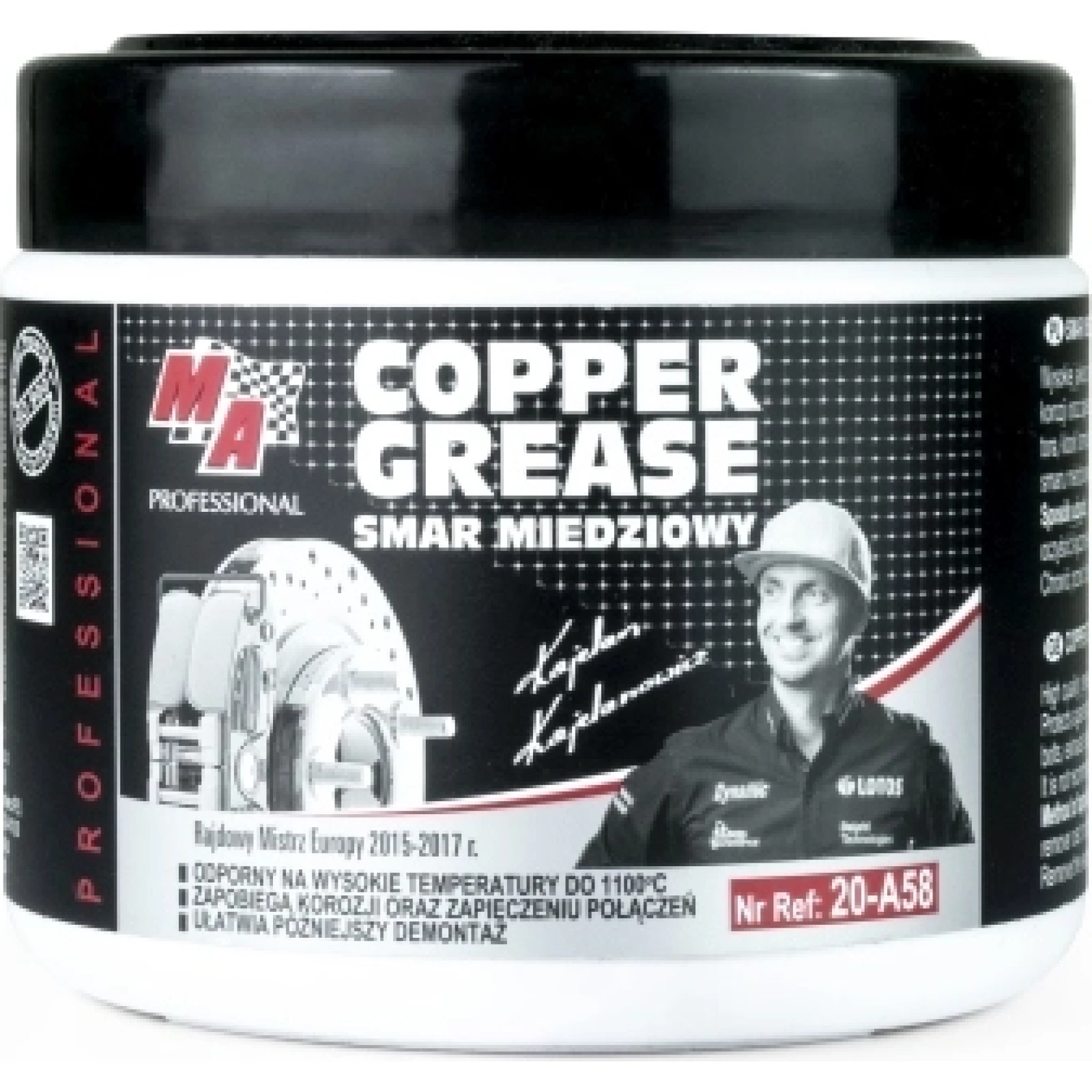 MOJE AUTO AMT20-A58 Kupferfettpaste 500 g Bis 1100°C