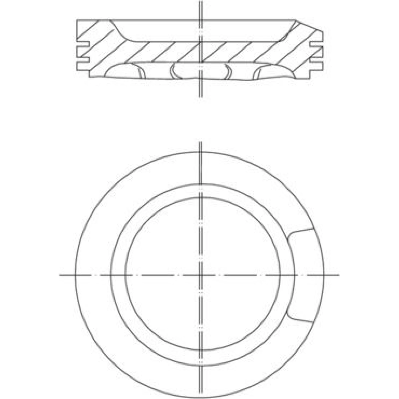 MAHLE Kolben 033 04 01