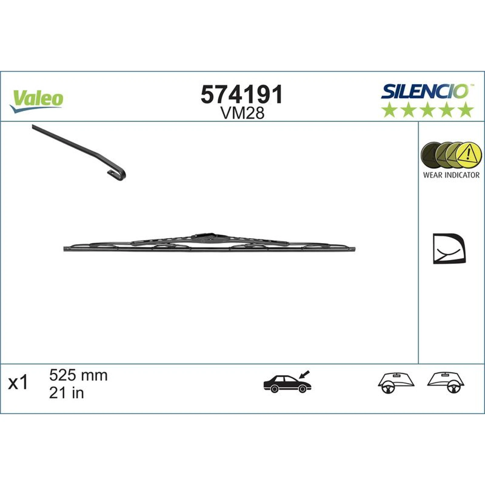 Valeo Silencio Performance 574191