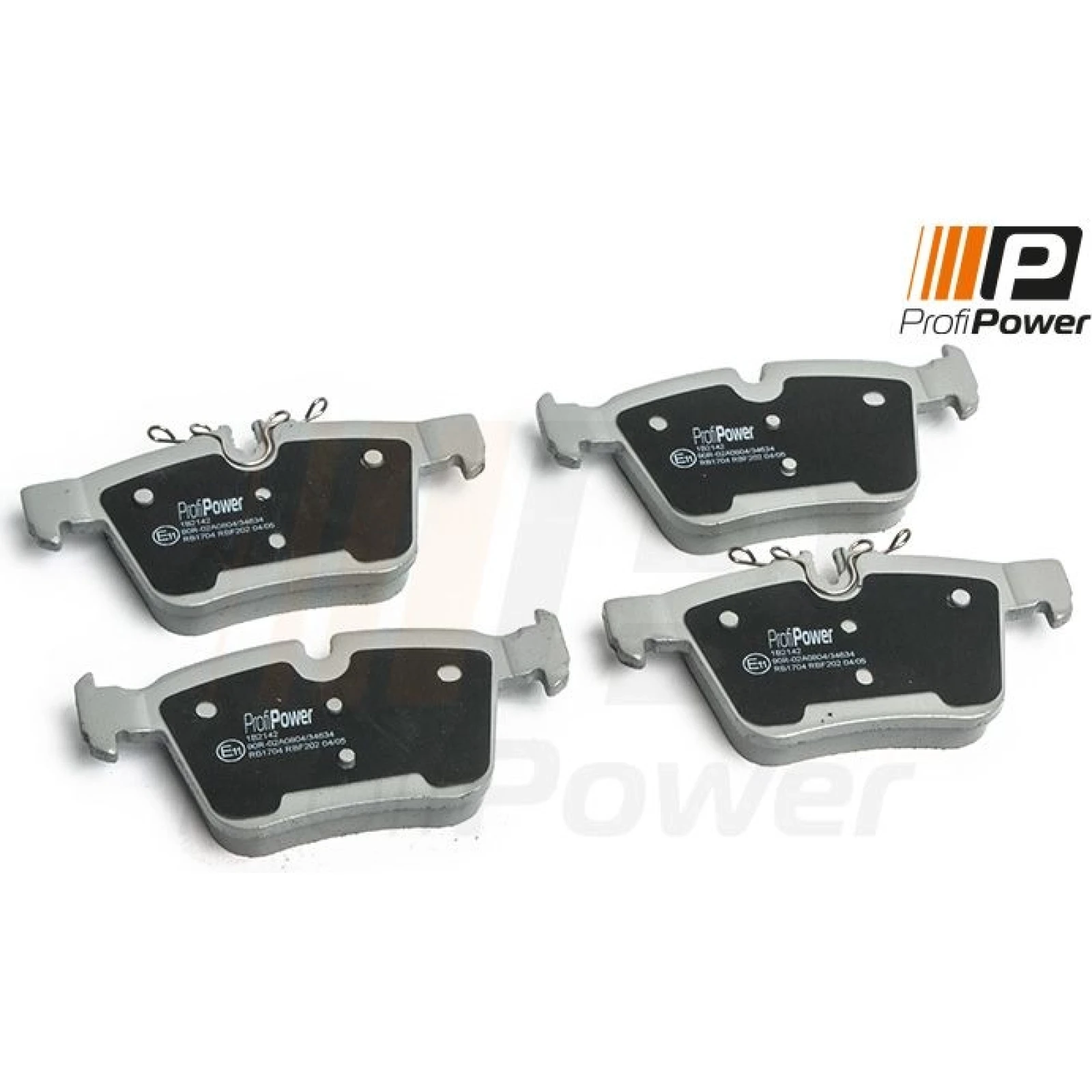 PROFIPOWER Bremsbelagsatz, Scheibenbremse 1B2142