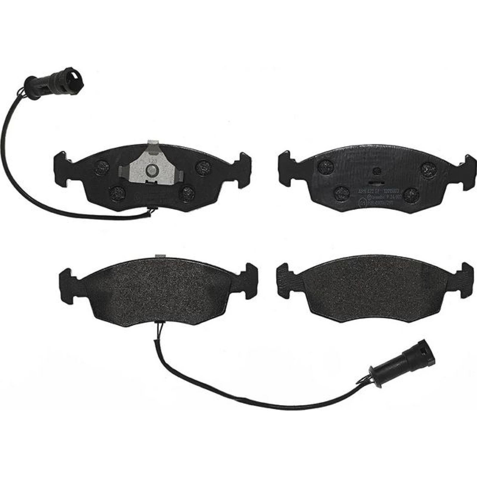 BREMBO Bremsbelagsatz, Scheibenbremse P 24 007
