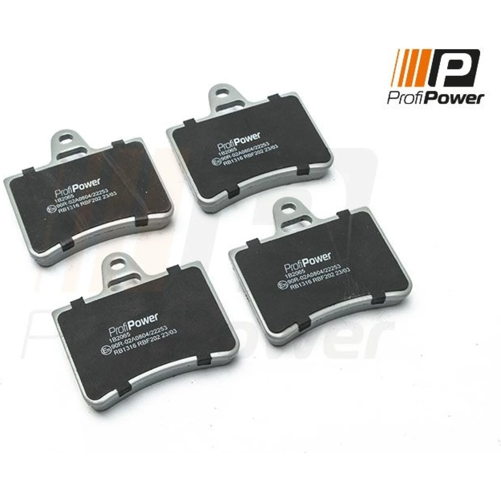 PROFIPOWER Bremsbelagsatz, Scheibenbremse 1B2065