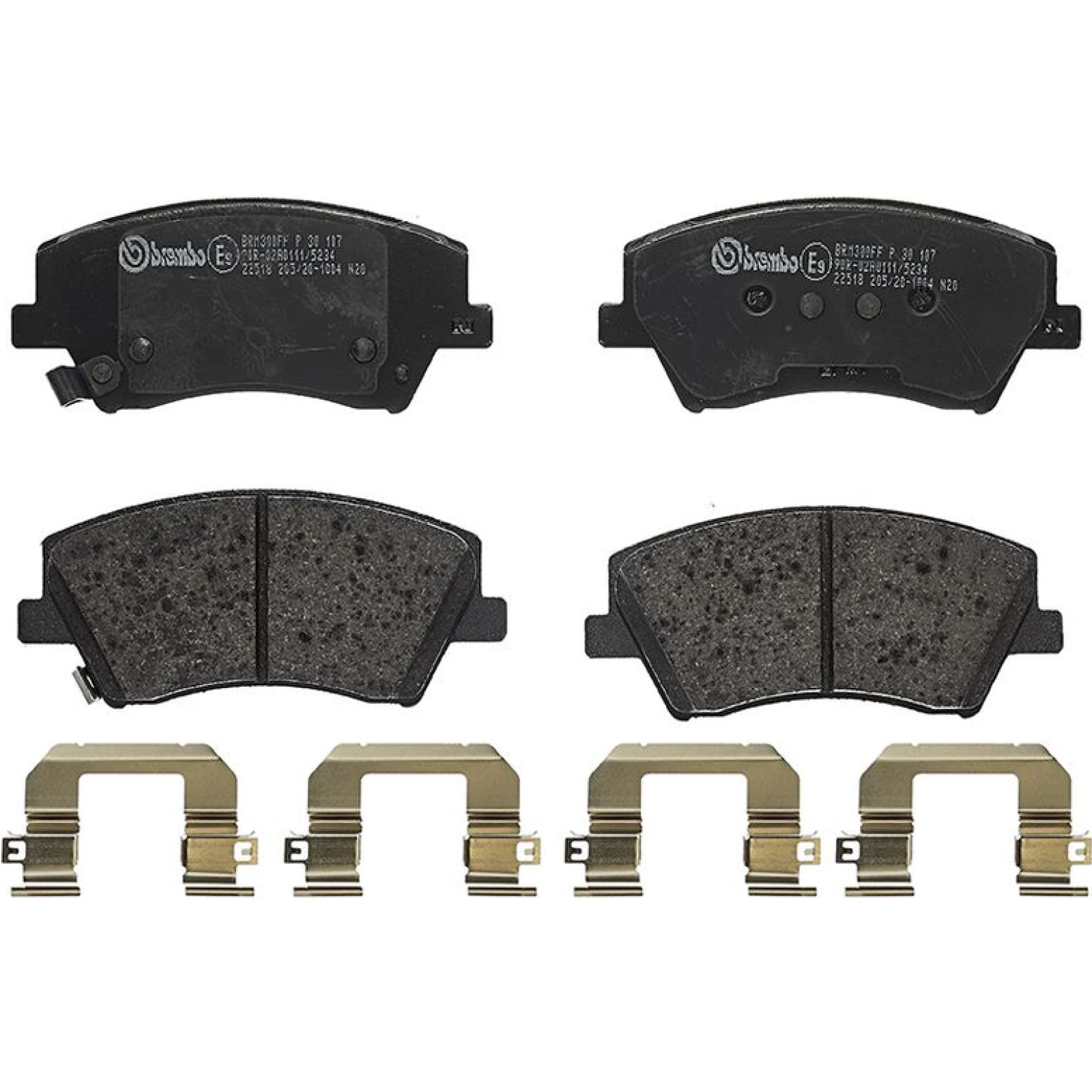 BREMBO Bremsklötze VA P 30 107