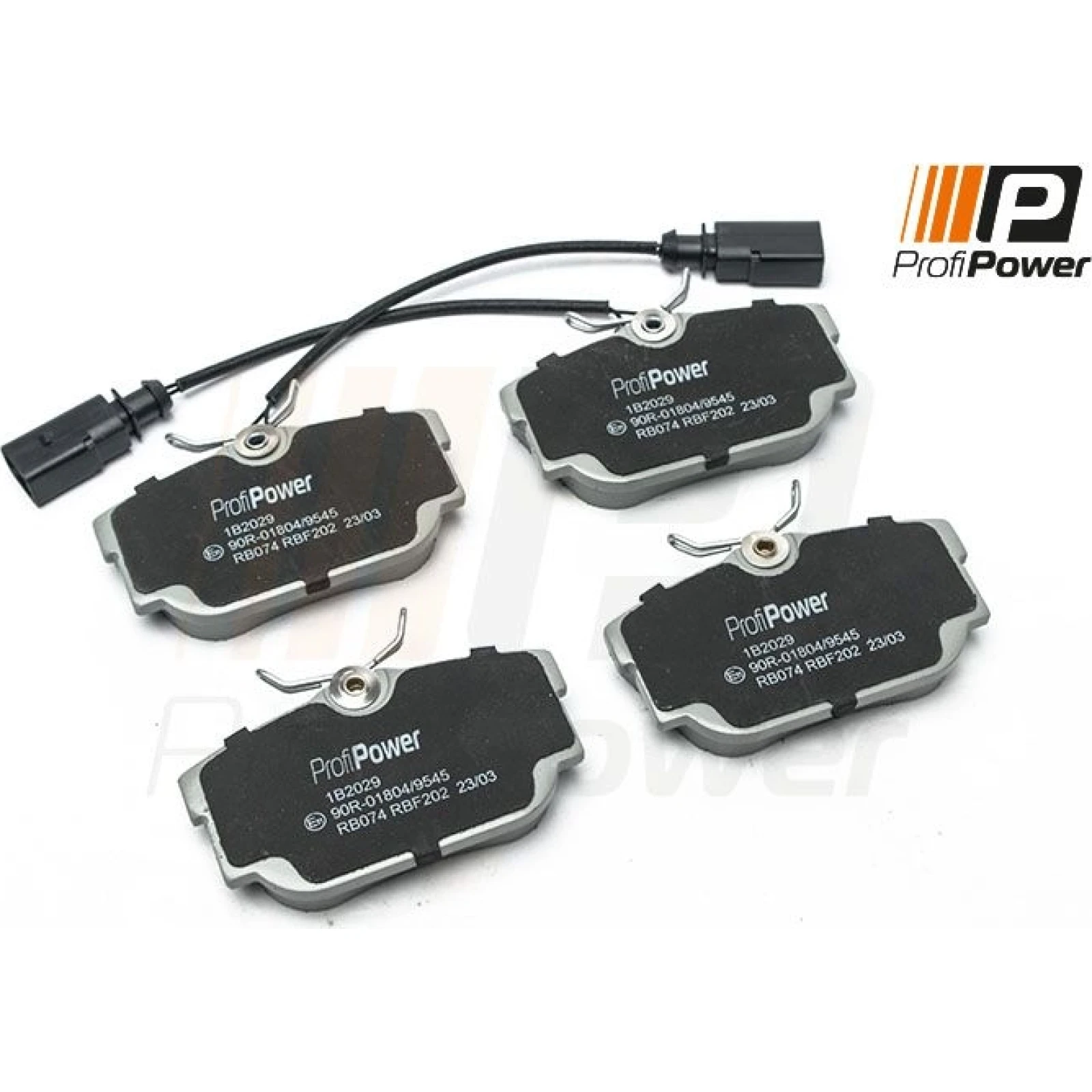 PROFIPOWER Bremsbelagsatz, Scheibenbremse 1B2029