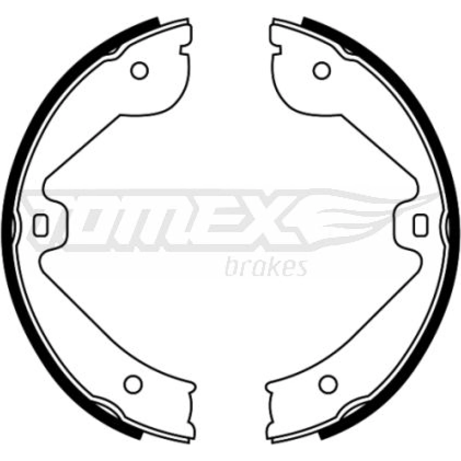 TOMEX brakes Bremsbackensatz TX 22-67