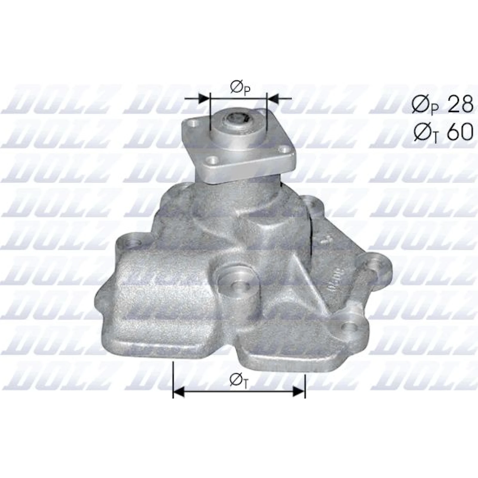 DOLZ Wasserpumpe F114
