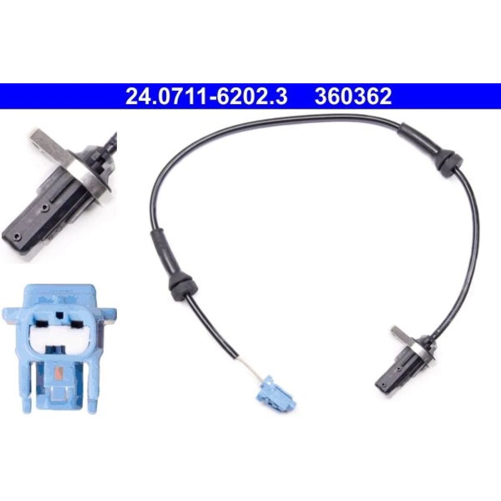 ATE ABS Sensor 24.0711-6202.3
