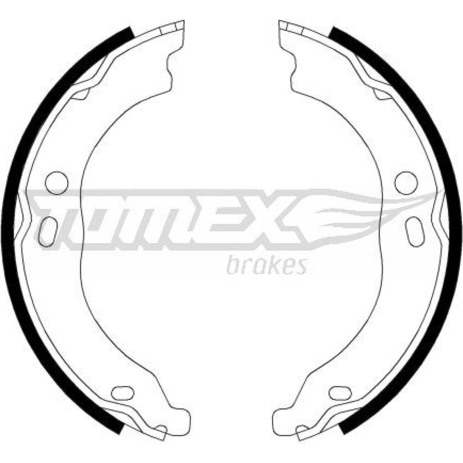 TOMEX brakes Bremsbackensatz TX 21-99