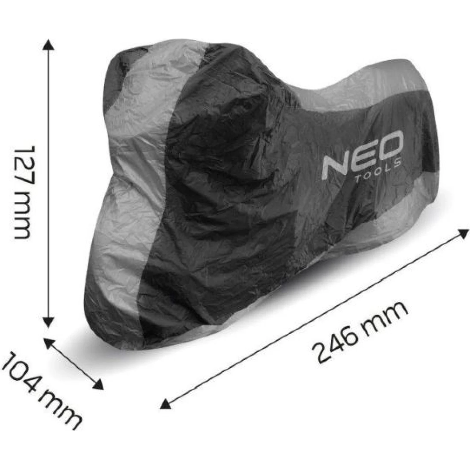 Abdeckung für Motorrad/Roller, 246 X 104 X 127 cm, (150Ïc) 10-473