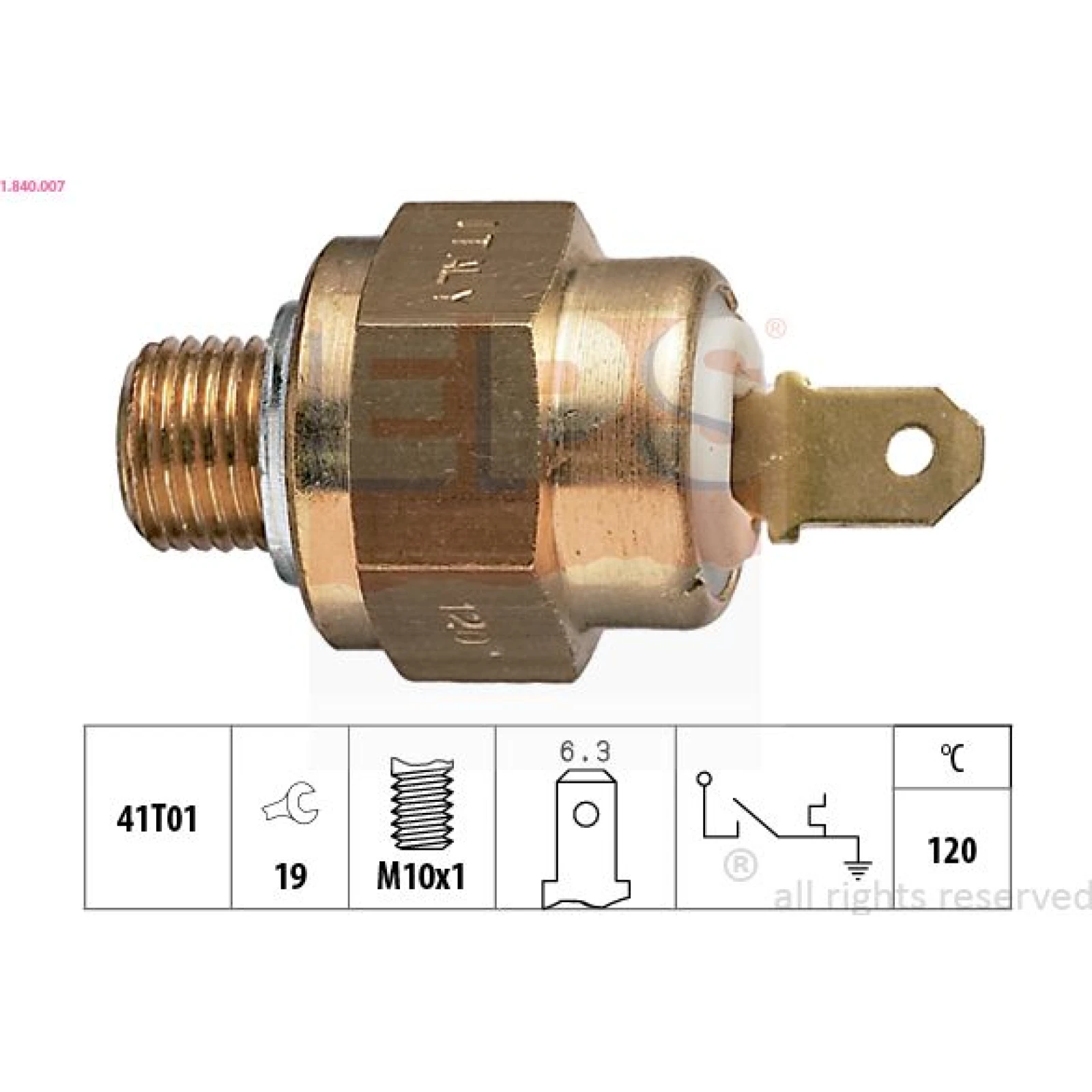 EPS Temperaturschalter 1.840.007
