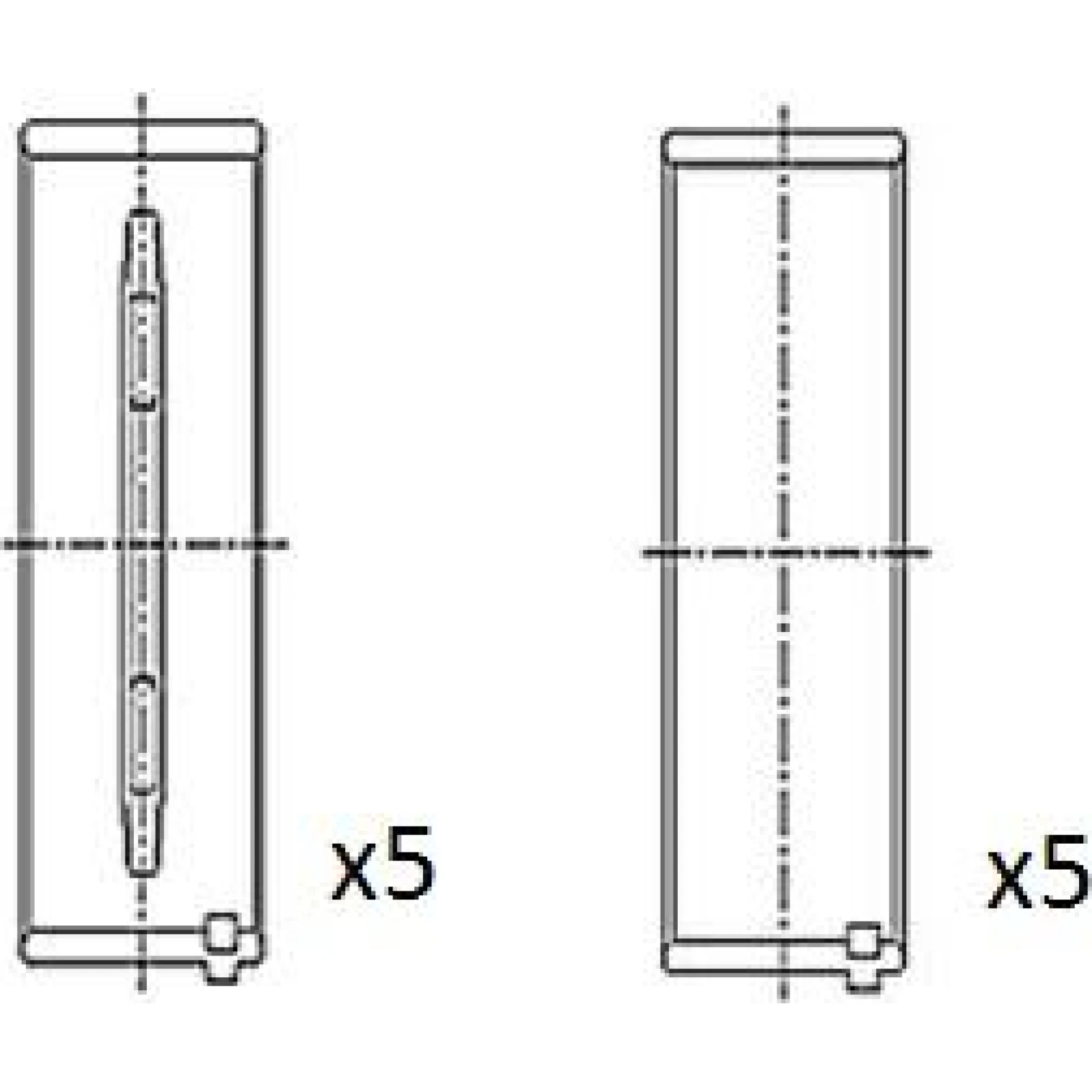 FAI AutoParts Kurbelwellenlager BM1057-STD