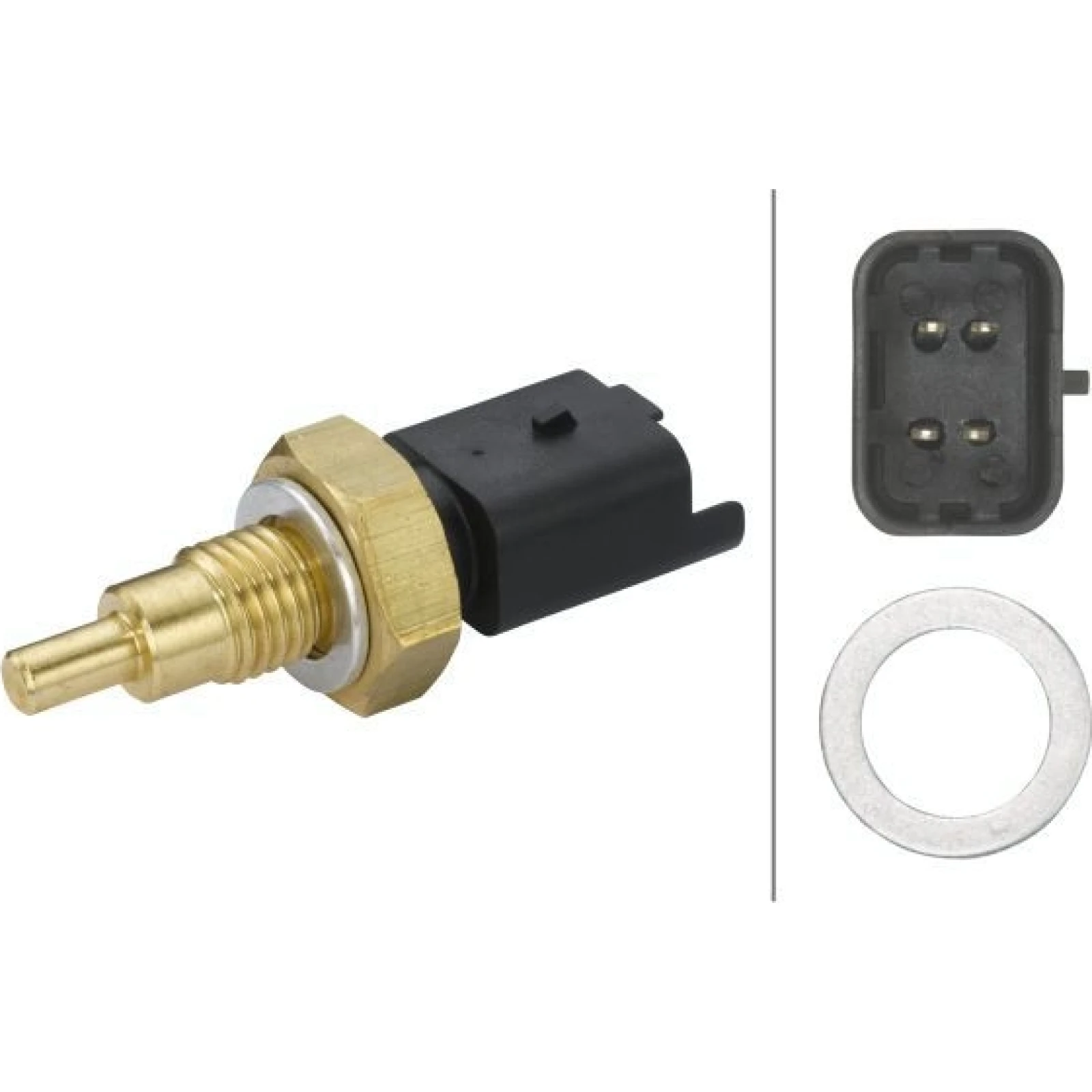 HELLA Sensor, Kühlmitteltemperatur 6PT 009 309-581