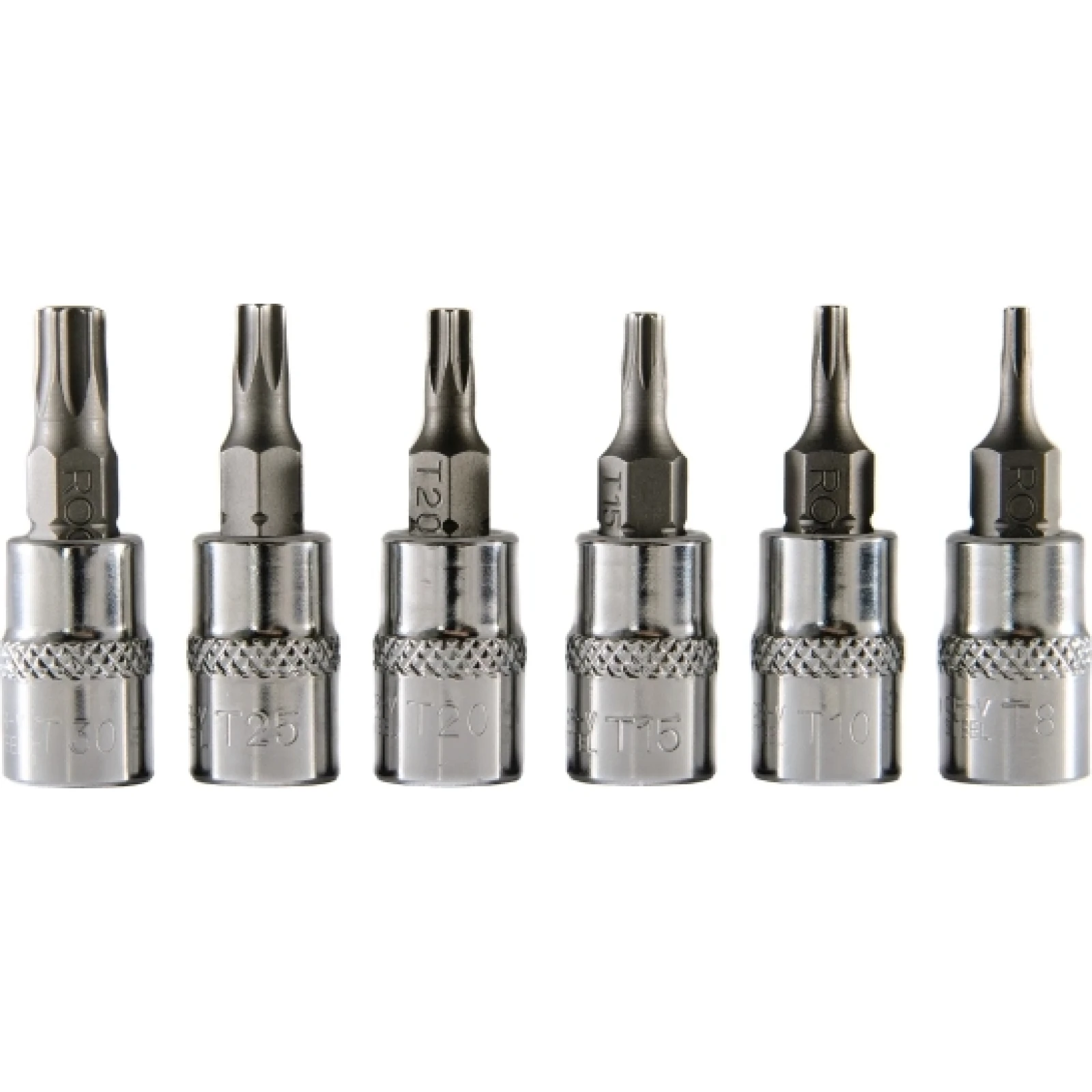 Stiftschlüsselsatz 1/4 Torx T8-T30, 6-Teilig OK-01.4701