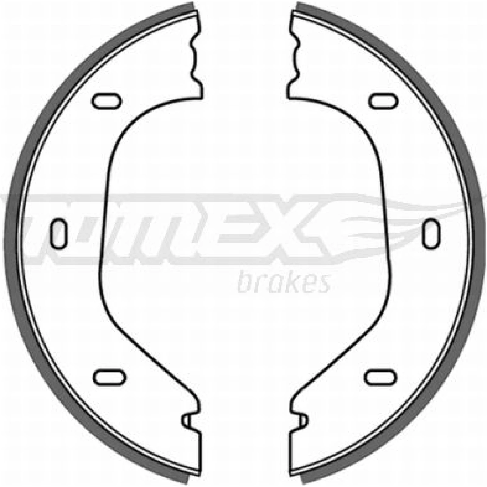 TOMEX brakes Bremsbackensatz TX 21-21