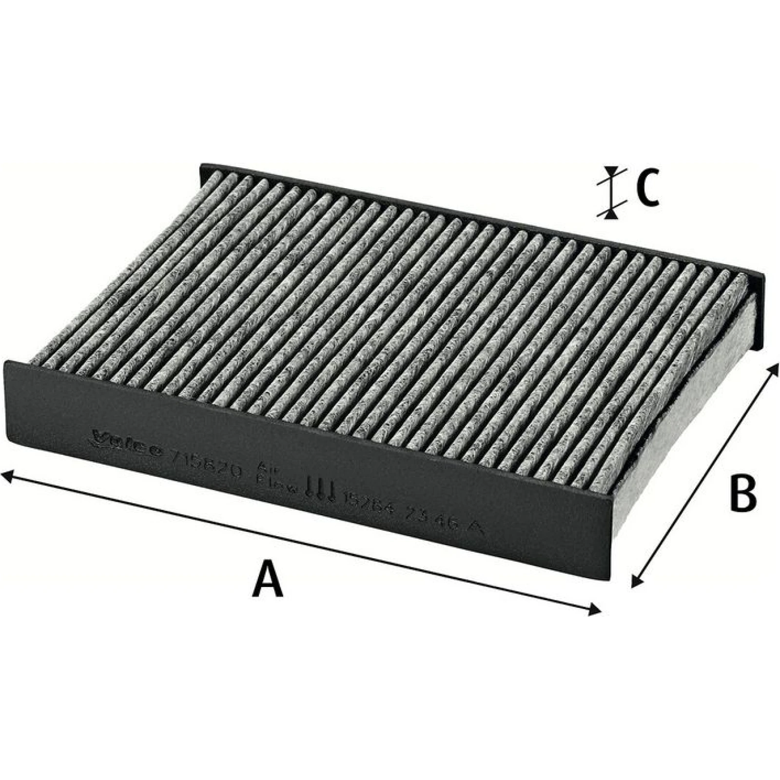 Innenraumfilter Renault Megane 16-, Scenic 16- Mit Aktivkohle 715820