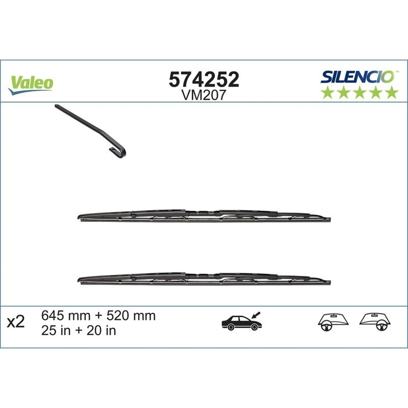 Valeo Silencio Performance 574252