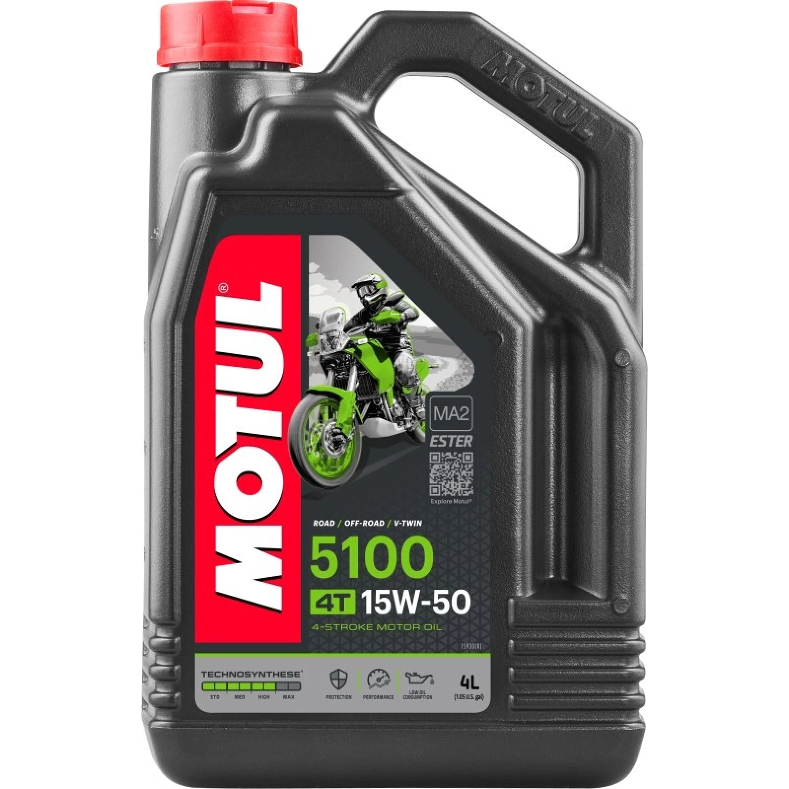 Motul 5100 Road / Off Road 4T MA2 15W-50 4 Liter 104083