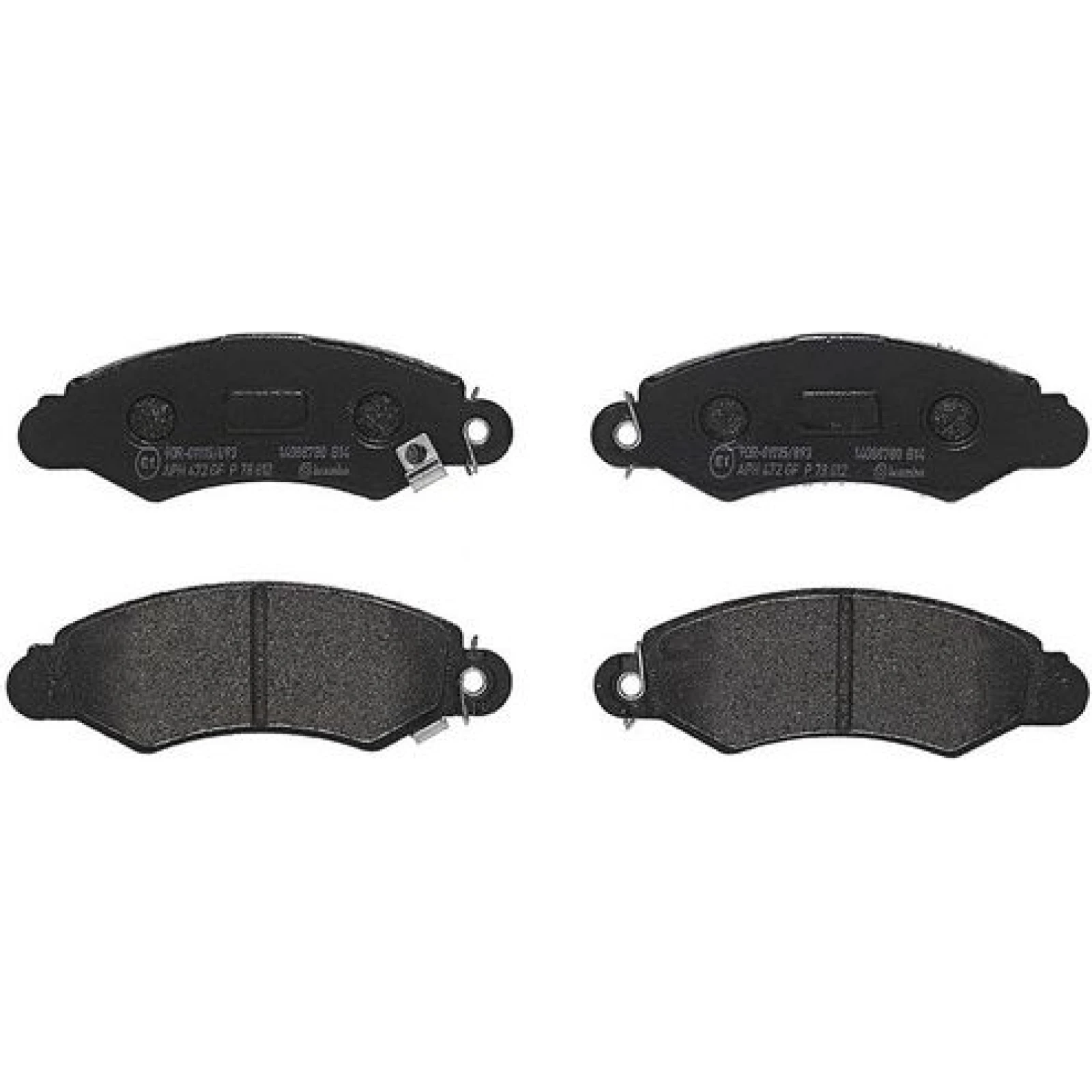 BREMBO Bremsklötze VA P 78 012