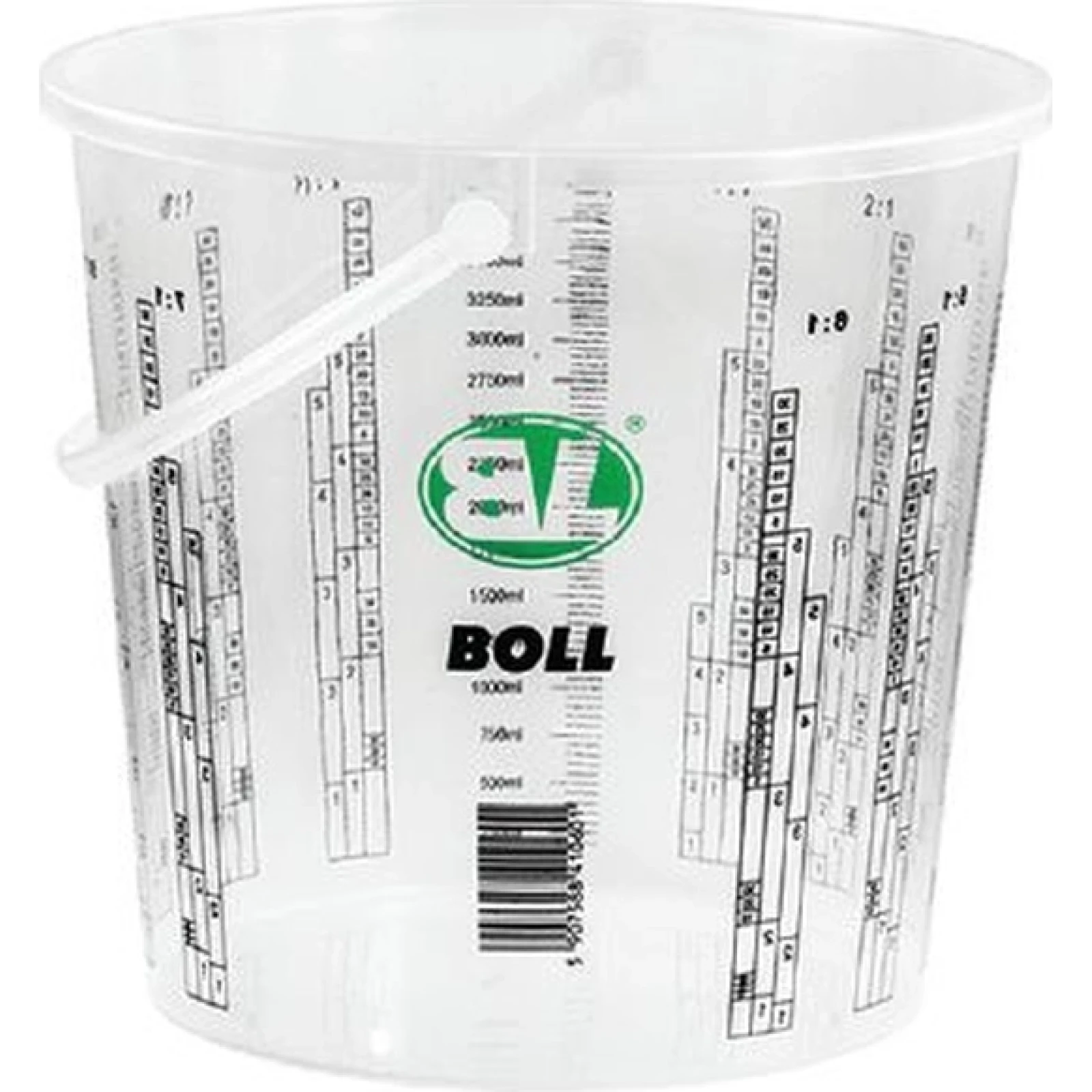 Boll Plastikbehälter mit Skala 5L 00702343