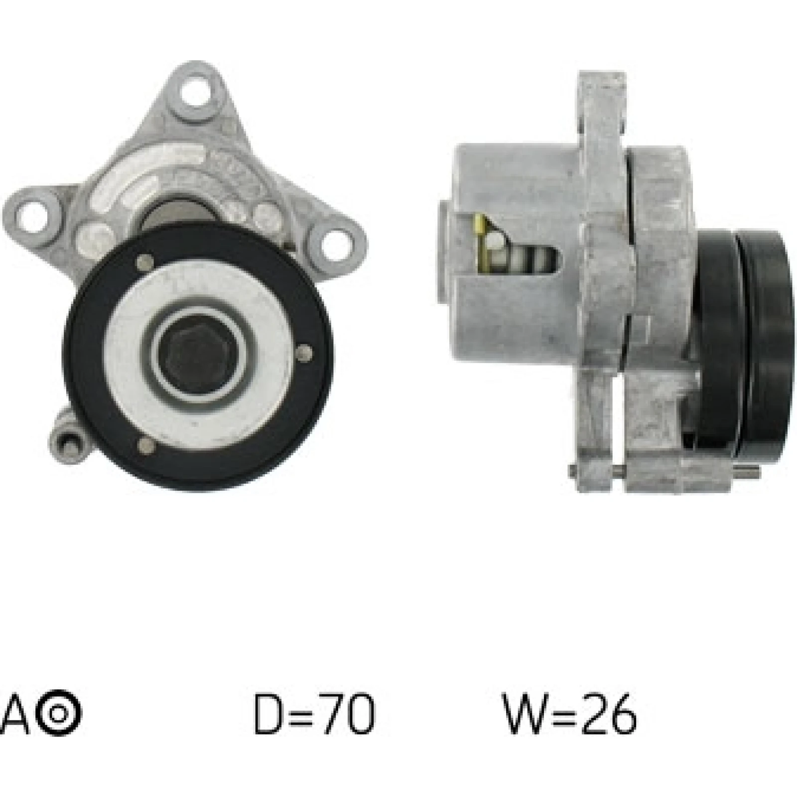 Spannrolle Multi-V VKM 31023