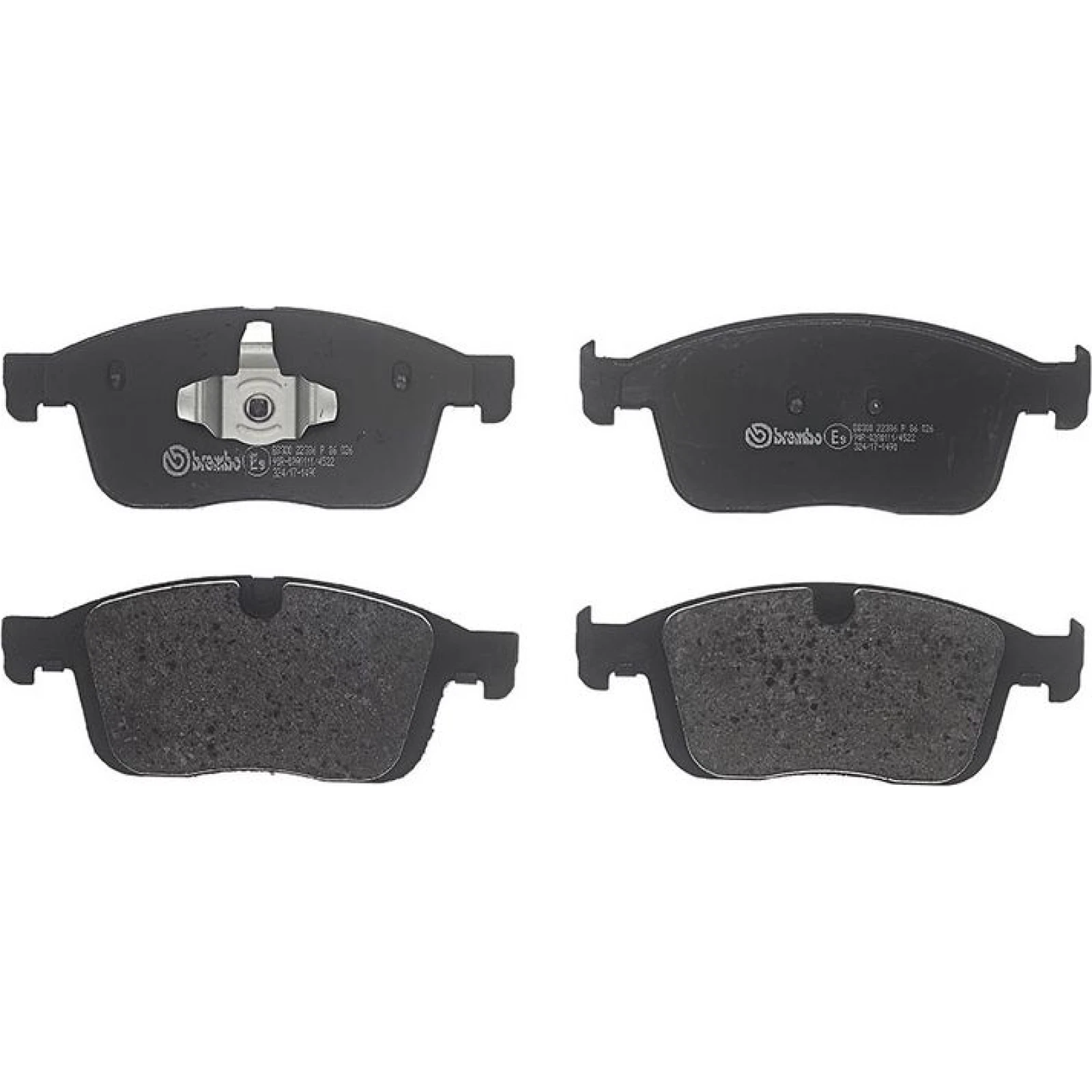 BREMBO Bremsklötze VA P 86 026