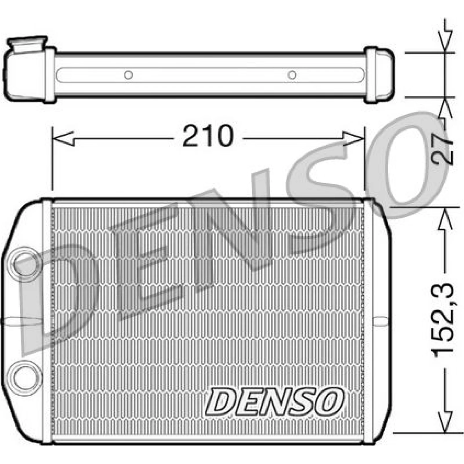 DENSO Heizkörper DRR09073