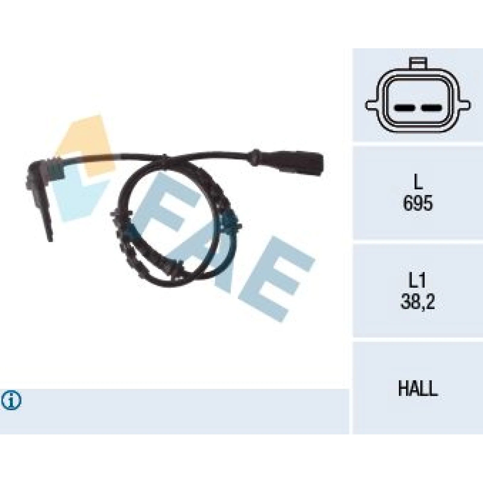 FAE Sensor, Raddrehzahl 78119