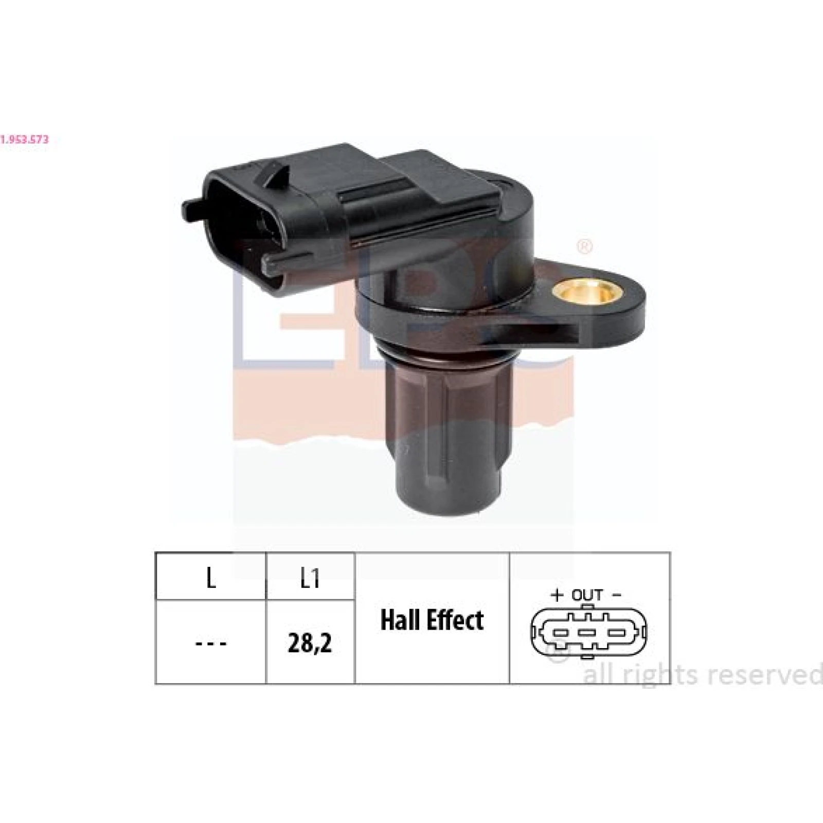 Sensor, Nockenwellenposition 1.953.573