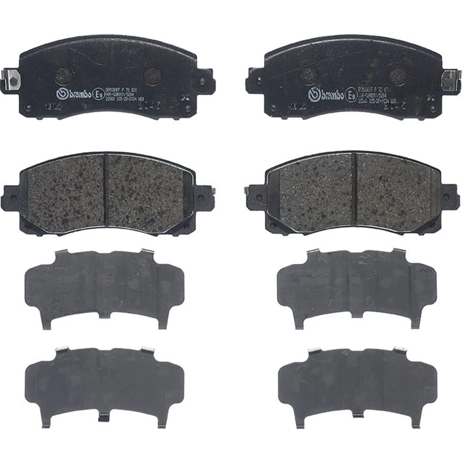 BREMBO Bremsklötze VA P 78 028