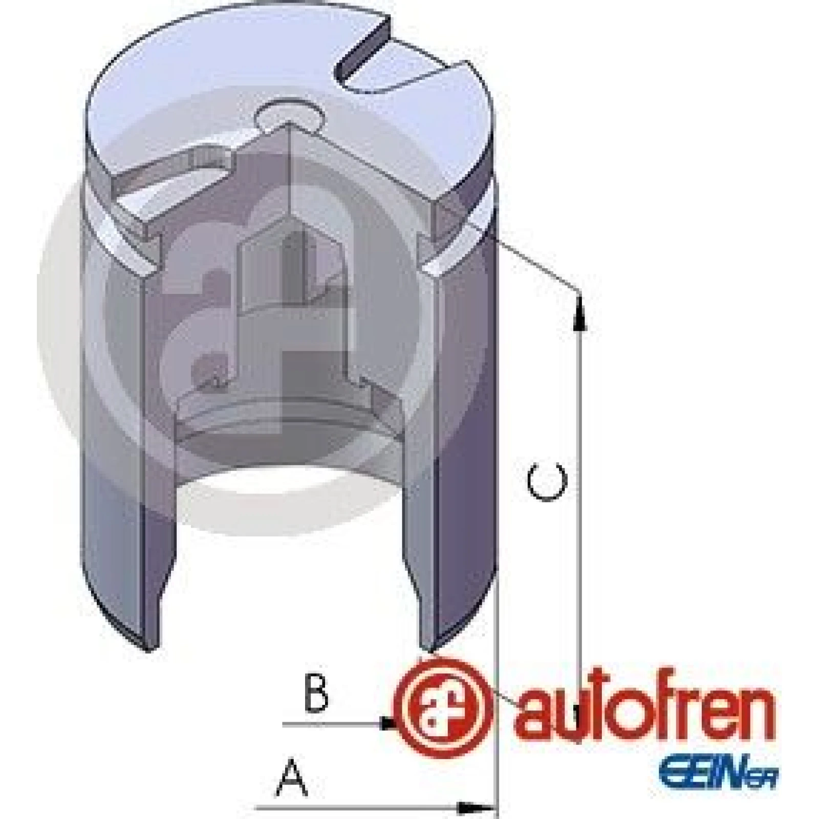 Kolben, Bremssattel D025267
