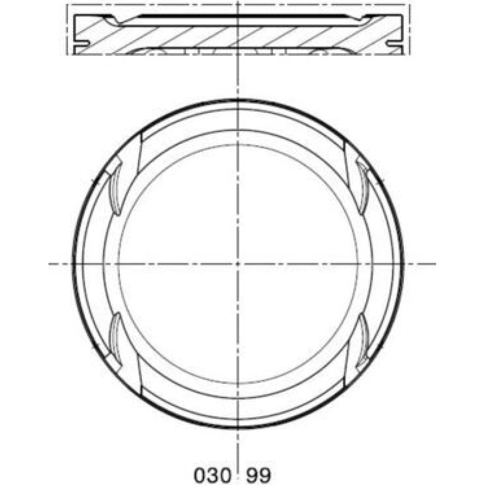 Kolben 030 99 00