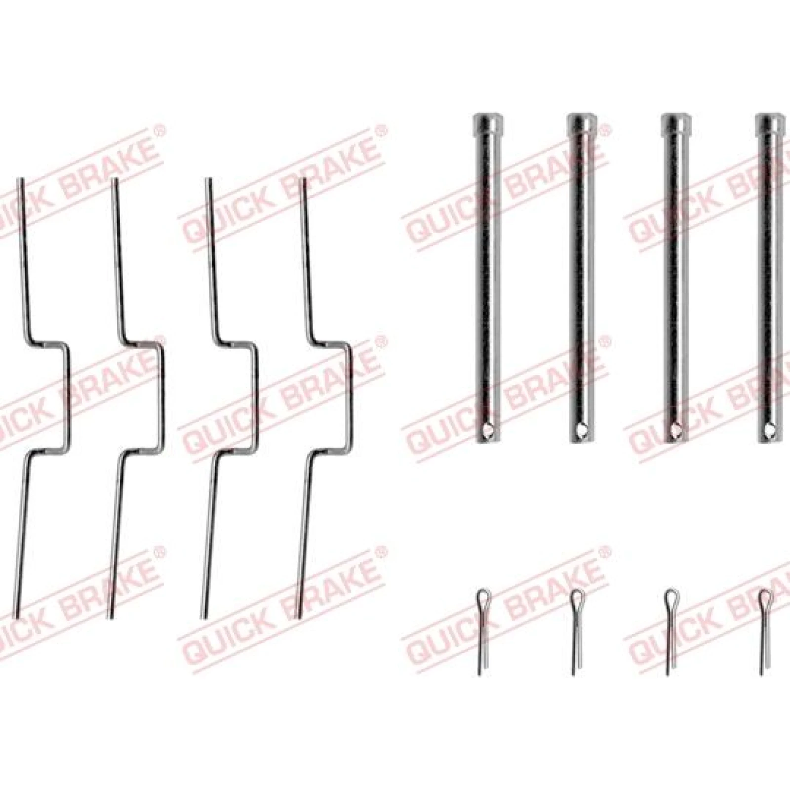 Quick Brake Zubehörsatz für Scheibenbremsbeläge QB109-1176