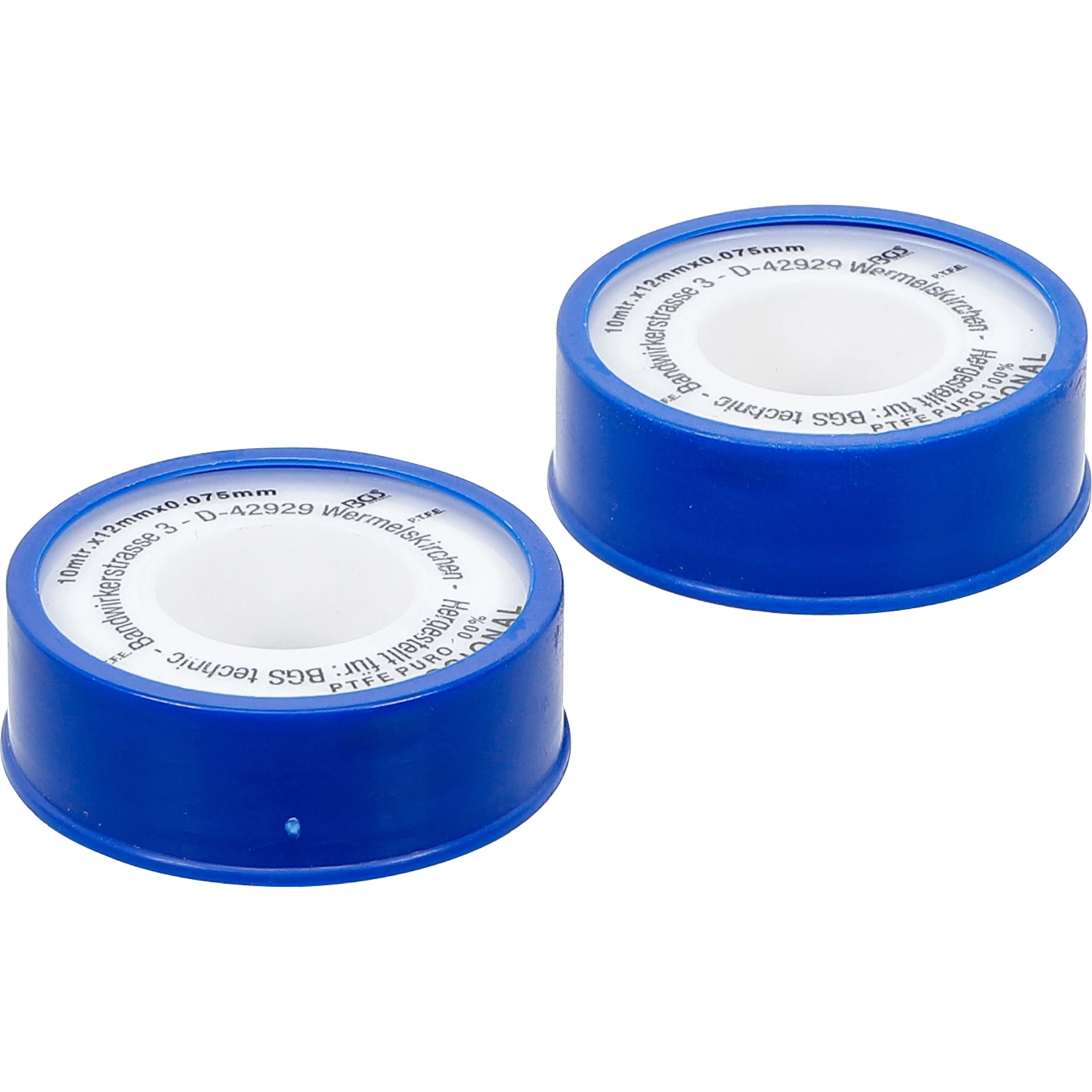 BGS 8582 PTFE Dichtband Teflonband Länge 10 Meter 2 Rollen / Packung