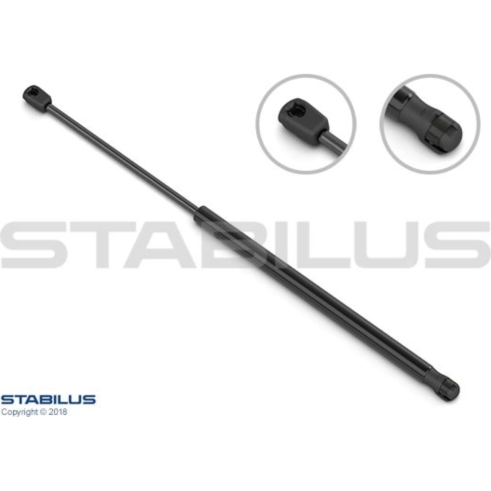 Gasfeder, Hinten L 627 460N 22657